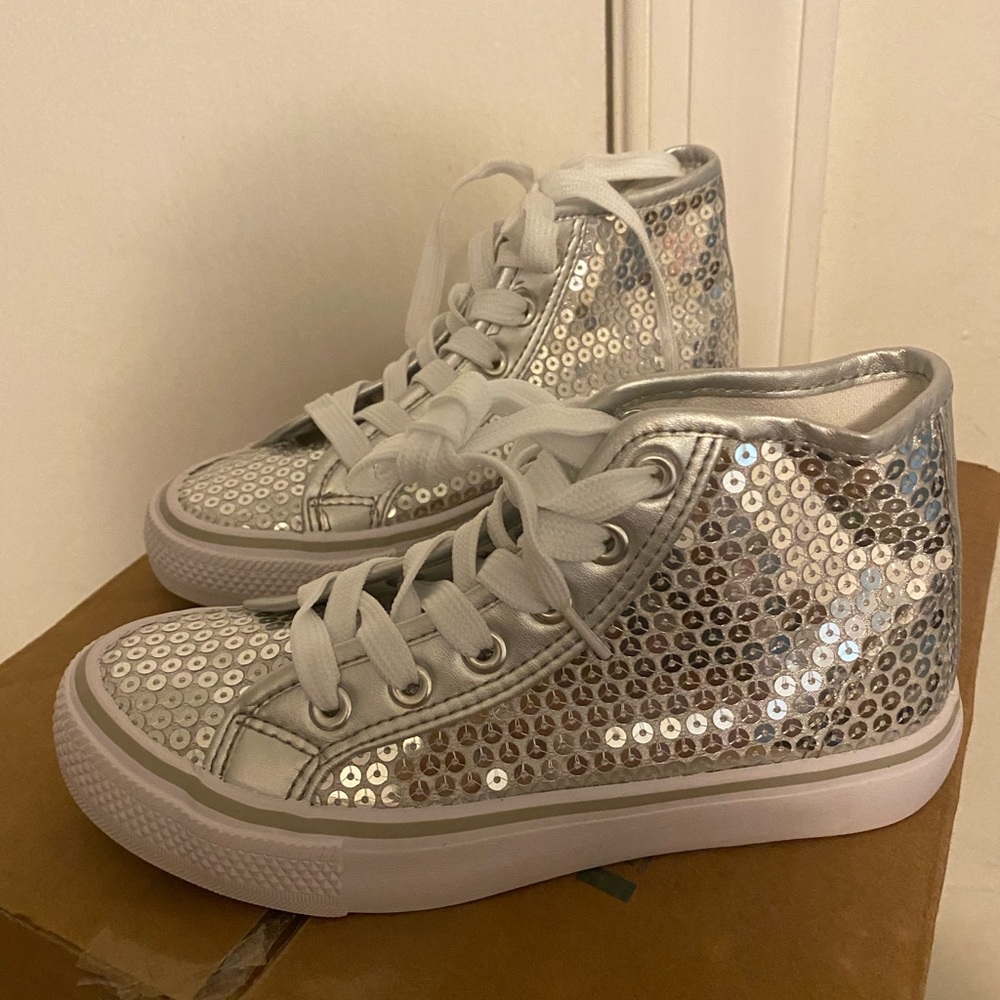 Sequin shoes